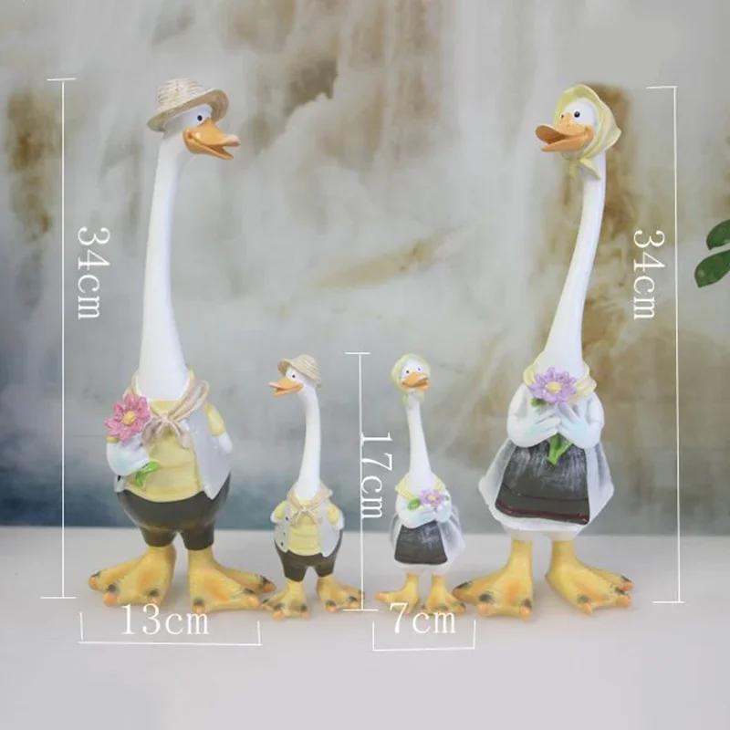 Art Craft Duck - New Garden Statue Resin Duck Craft