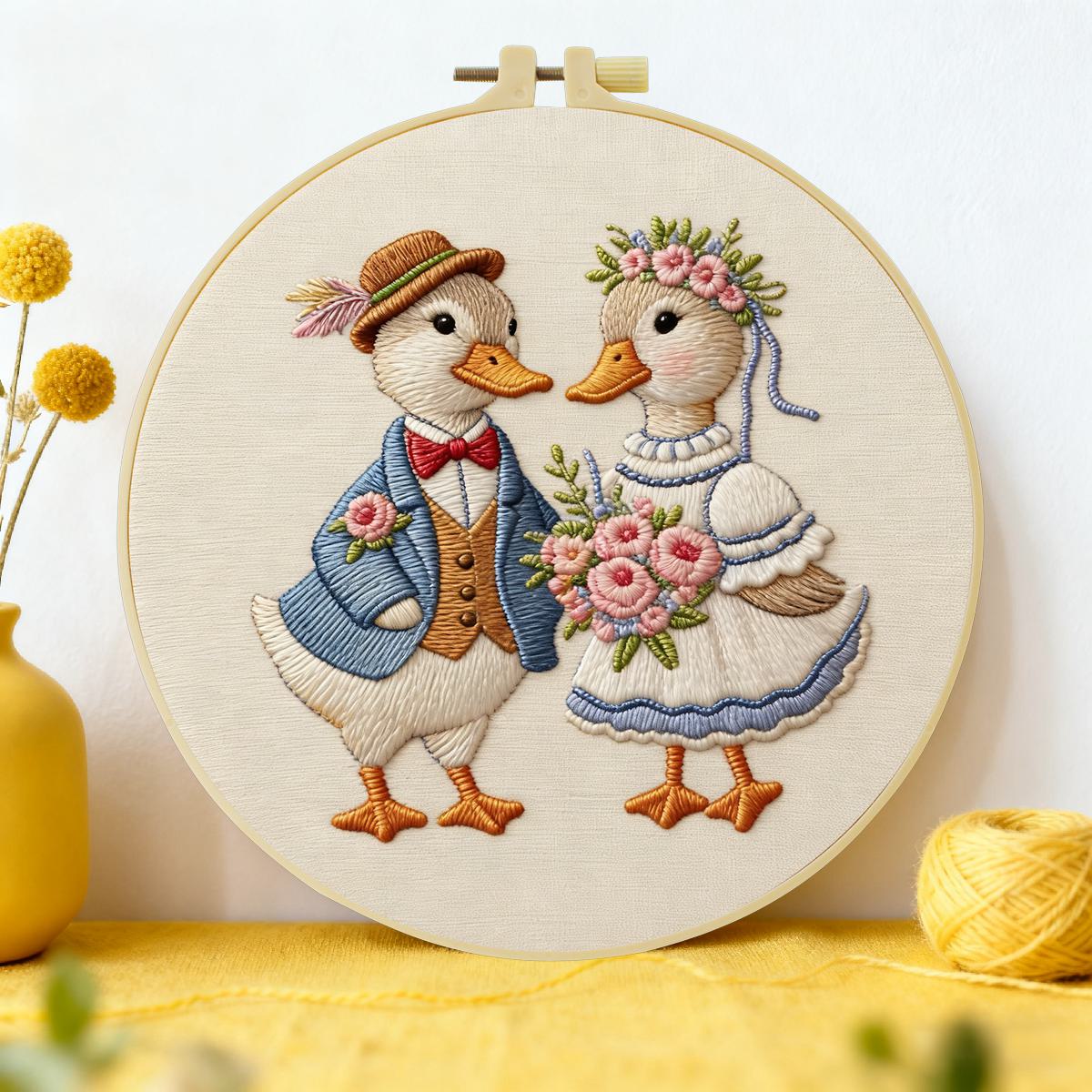 Art Craft Duck - 1pc 20X20CM/15X15CM 7.87/6.3inch Animal - Duck