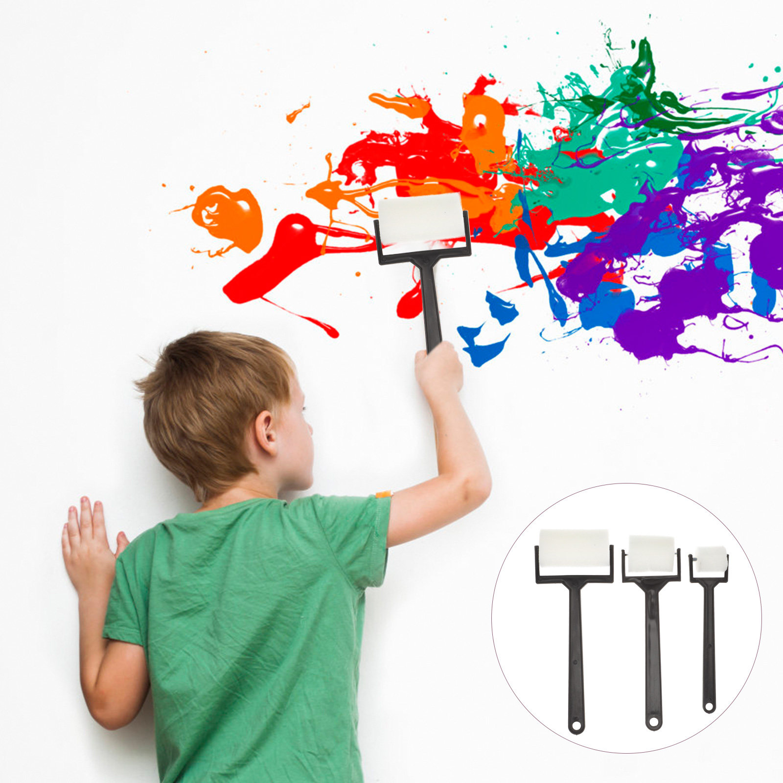 15Pcs Art Painting Sponge Brus - Art Craft For Preschool 评论和价格