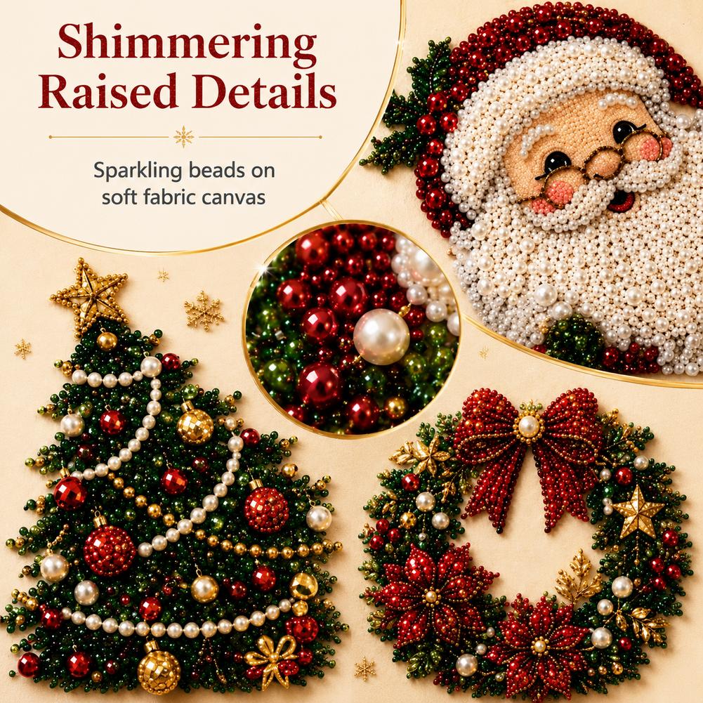 Christmas Santa Claus Pearl Ar - Art Craft Kits For Kids 评论和价格