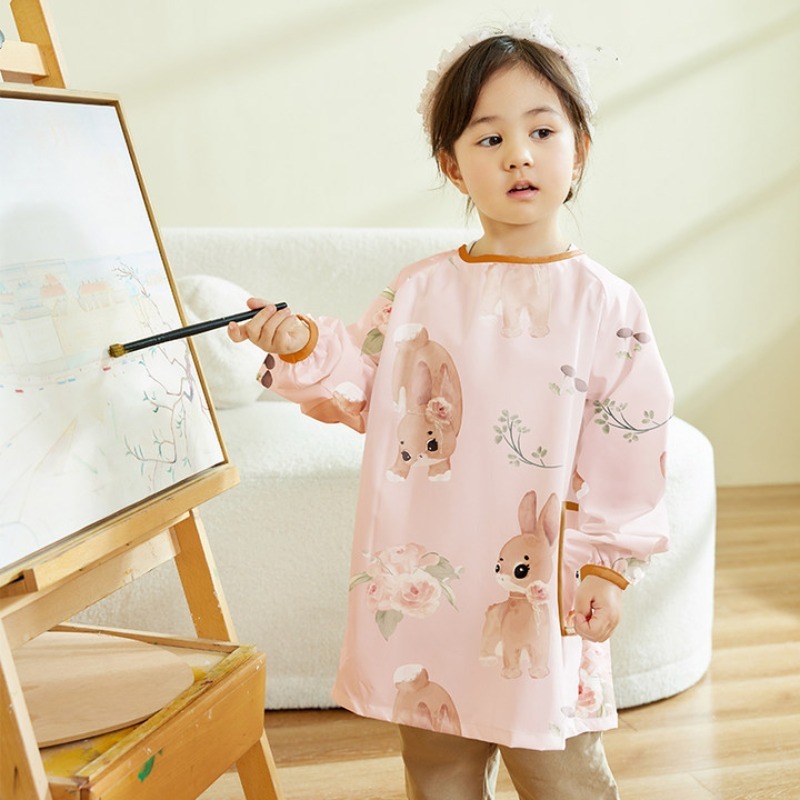 Children Waterproof Art Cover  - Art Craft For Preschool 评论和价格