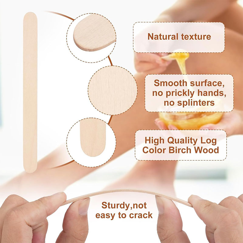 50PCS Popsicle Sticks Natural  - Art Craft With Ice Cream Stick 评论和价格