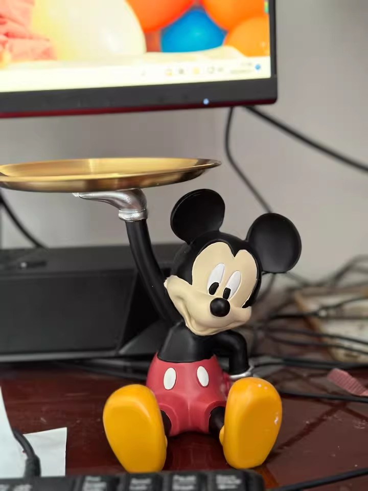 16cm Disney Mickey Storage Tra - Art Craft Disney 评论和价格