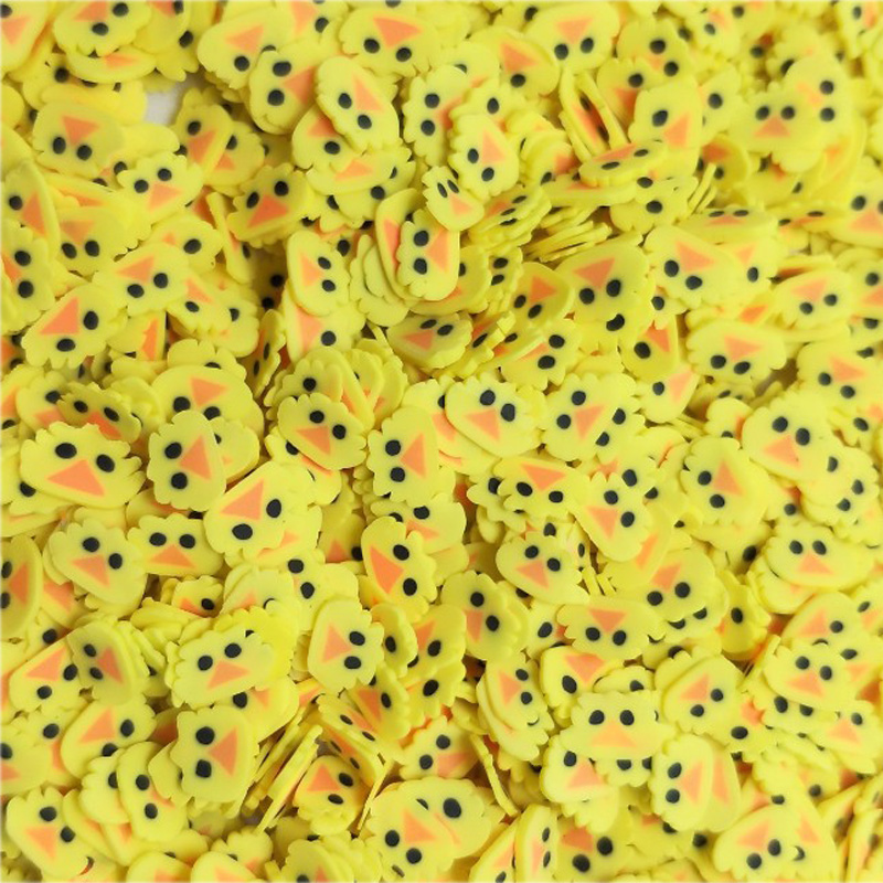 50g/lot Cute Yellow Duck Slice - Art Craft Duck 评论和价格