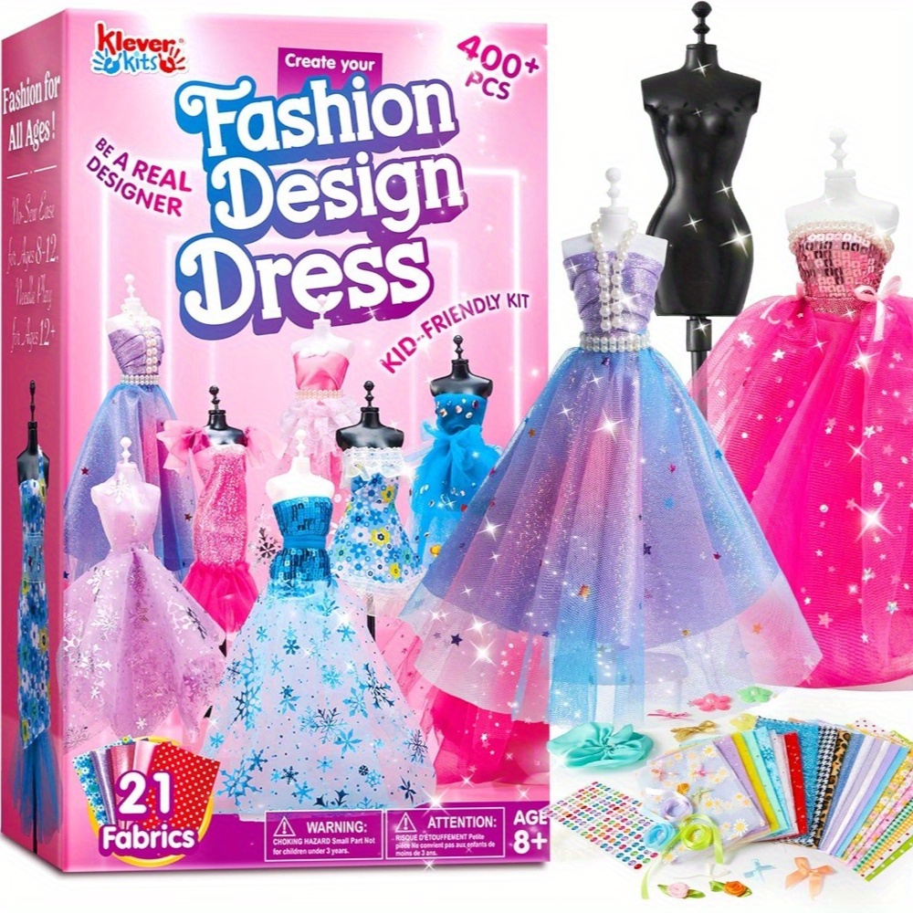 JOYFY 400+PCS Fashion Design C - Art Craft Kits For Kids 评论和价格