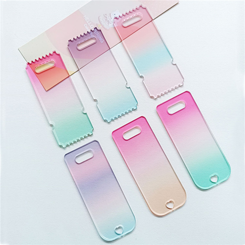 Colorful Gradient Acrylic Orna - Art Craft Birthday Party 评论和价格