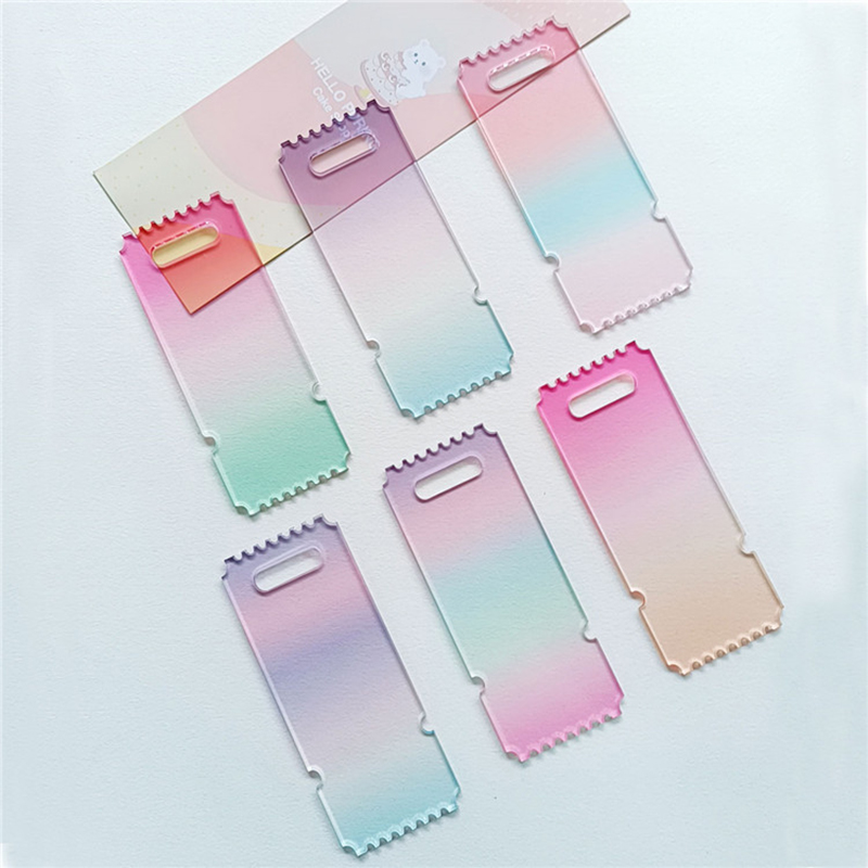 Colorful Gradient Acrylic Orna - Art Craft Birthday Party 评论和价格