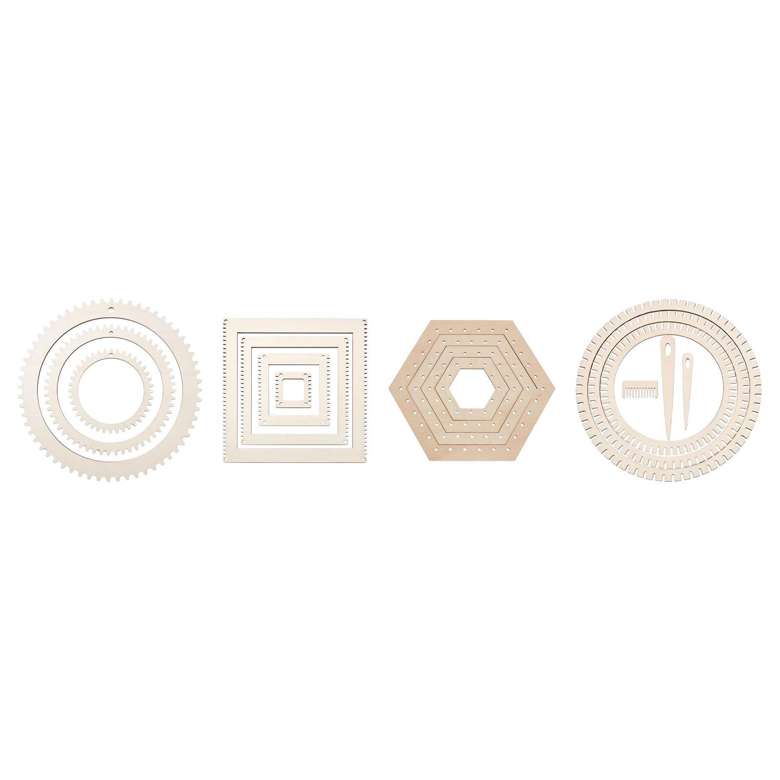 Wooden Weaving Looms Kit DIY C - Art Craft Kits For Kids 评论和价格