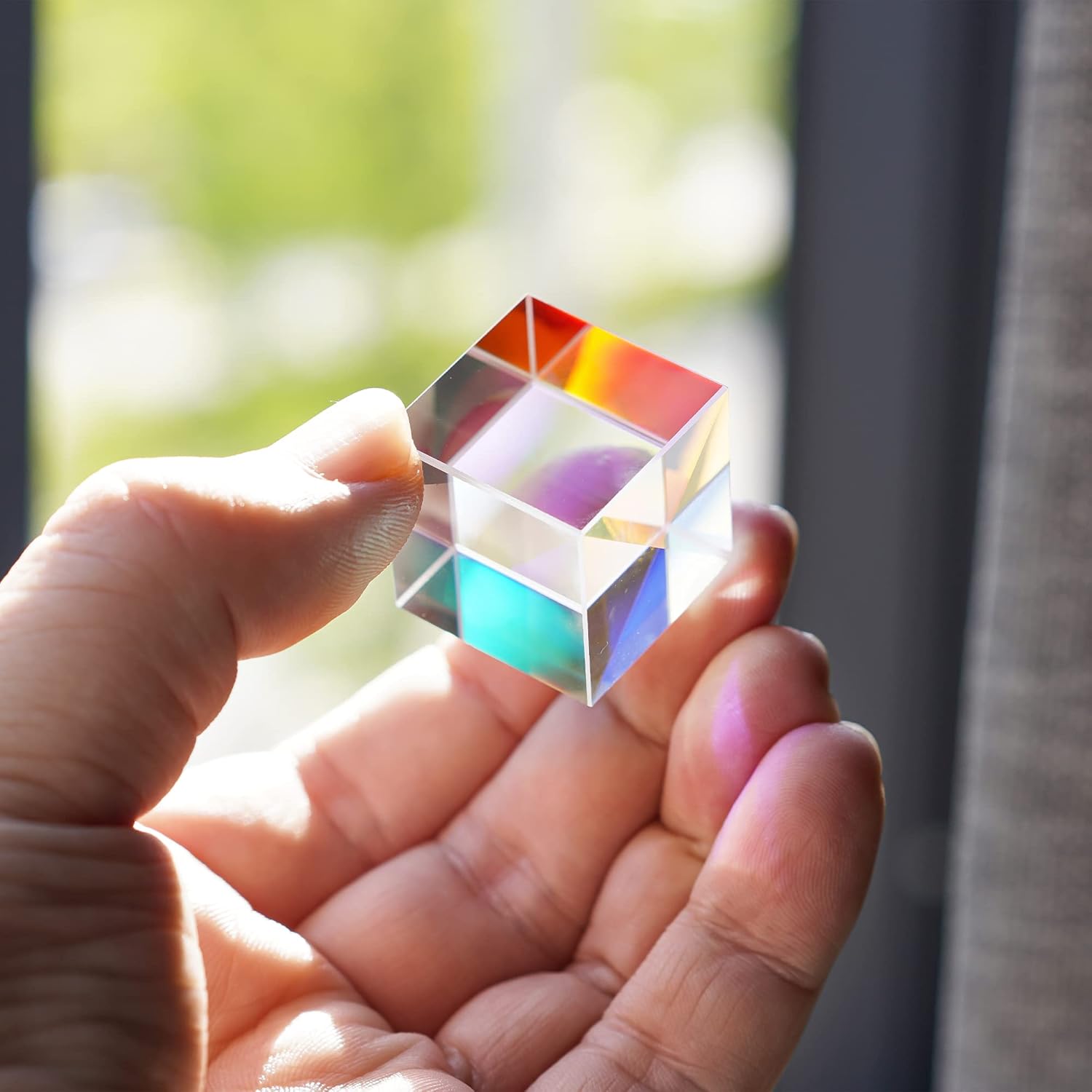 Mini K9 Crystal Cube Beads RGB - Art Craft Optical 评论和价格