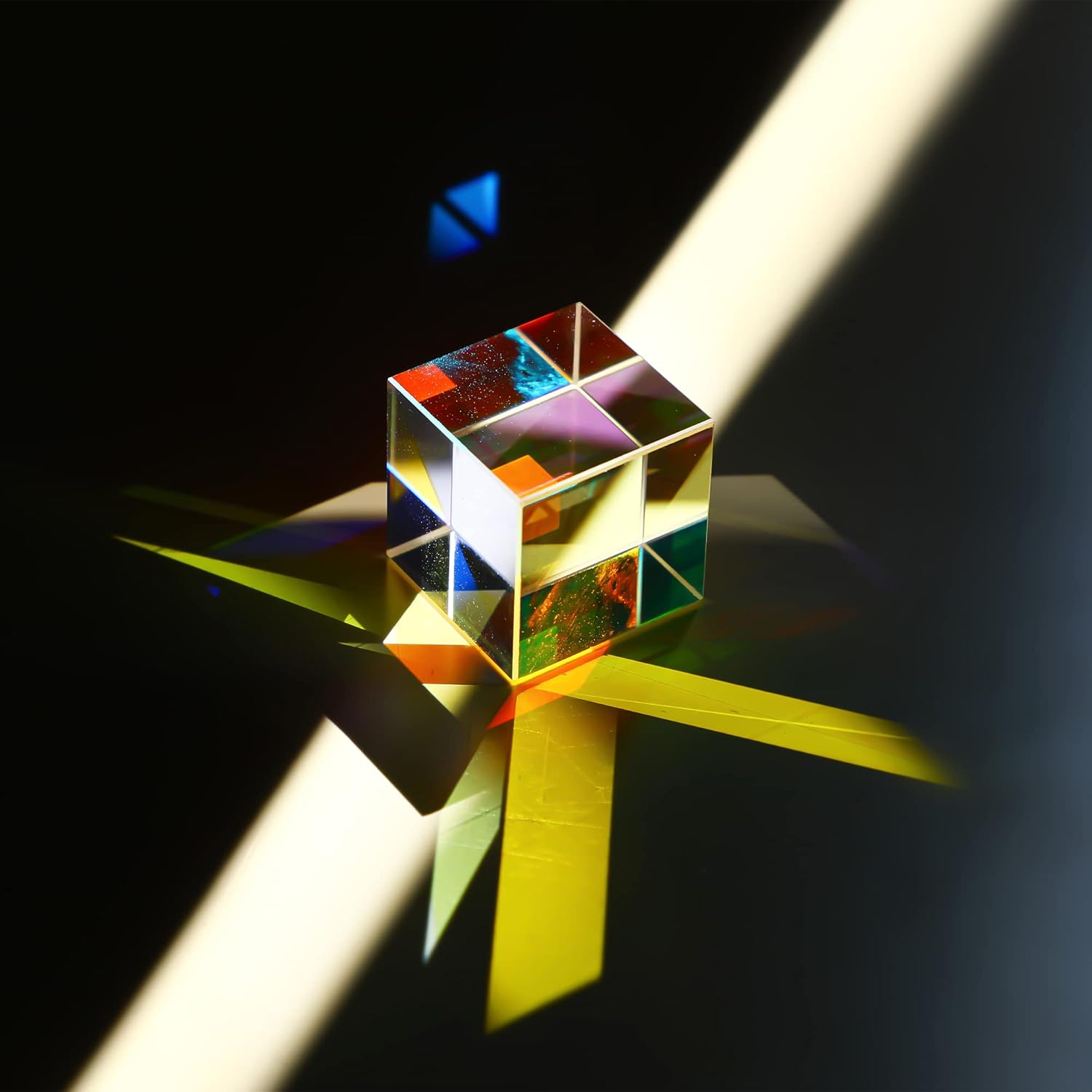 Mini K9 Crystal Cube Beads RGB - Art Craft Optical 评论和价格