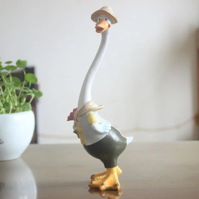 New Garden Statue Resin Duck C - Art Craft Duck 评论和价格
