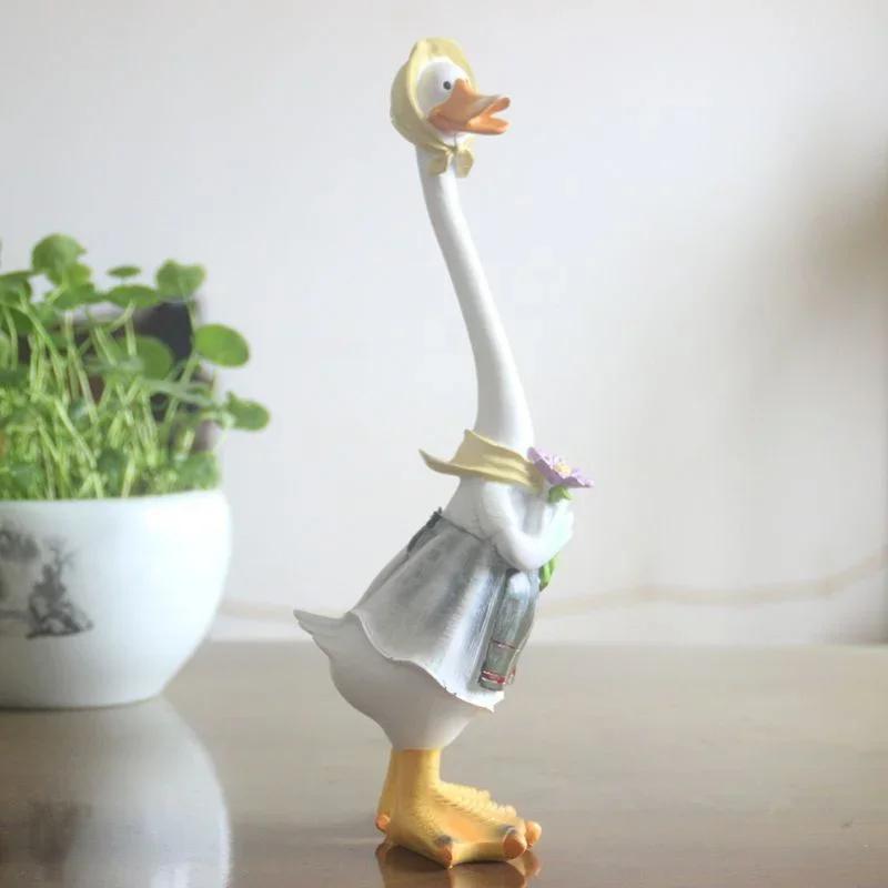 New Garden Statue Resin Duck C - Art Craft Duck 评论和价格