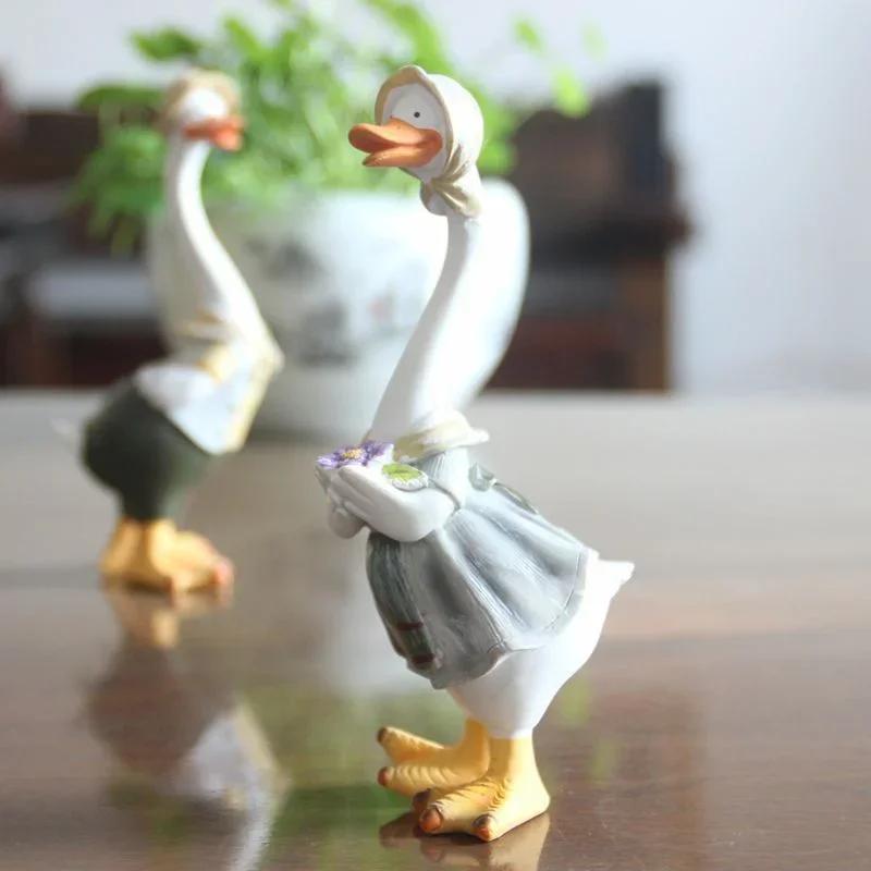 New Garden Statue Resin Duck C - Art Craft Duck 评论和价格