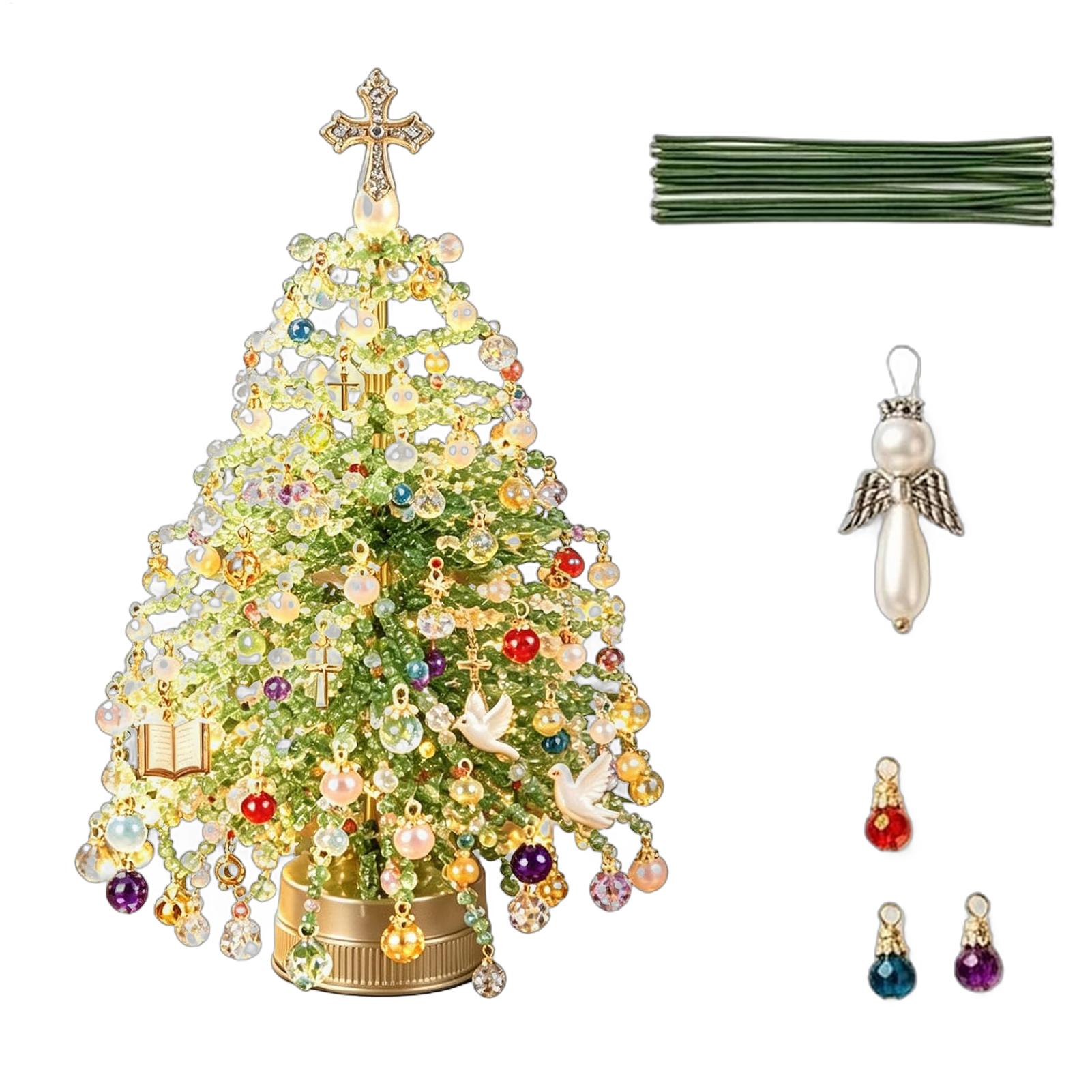 Beaded Christmas Tree Kit Shin - Art Craft Kits For Kids 评论和价格