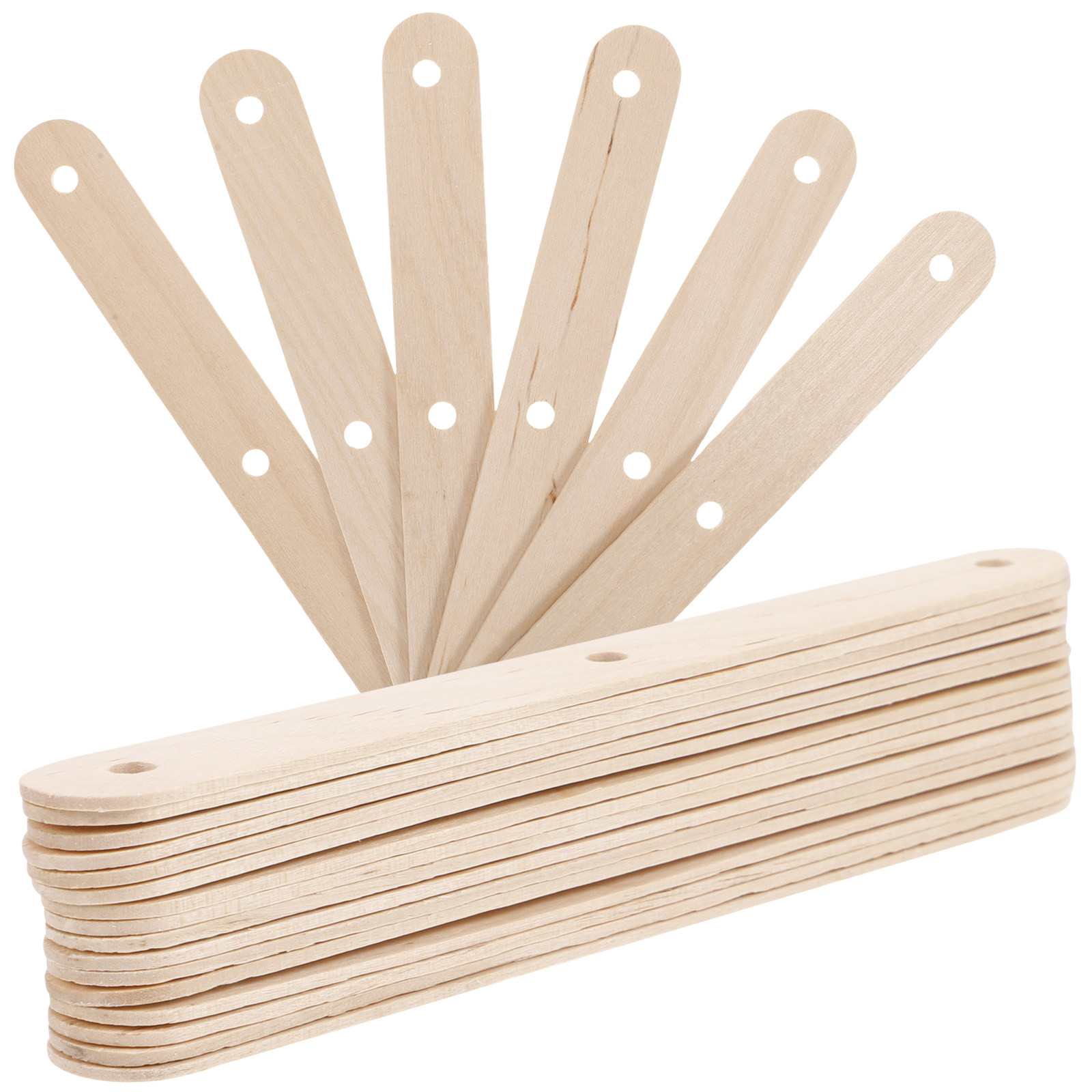 50Pcs Splinter Free Natural Wo - Art Craft With Ice Cream Stick 评论和价格