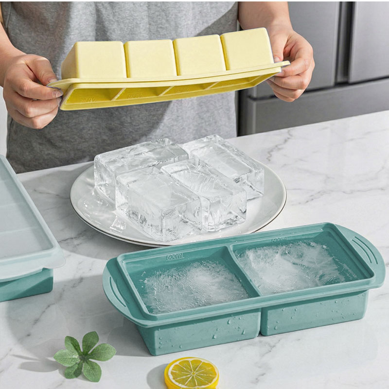 2/4 Cup Large Ice Cube Tray Si - Art Craft Ice Cream 评论和价格