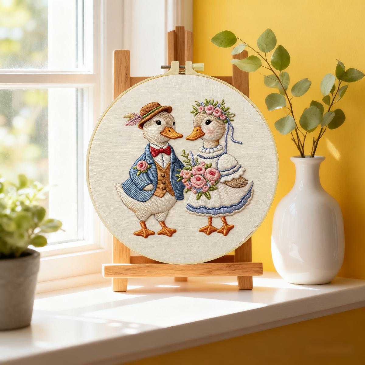 1pc 20X20CM/15X15CM 7.87/6.3in - Art Craft Duck 评论和价格