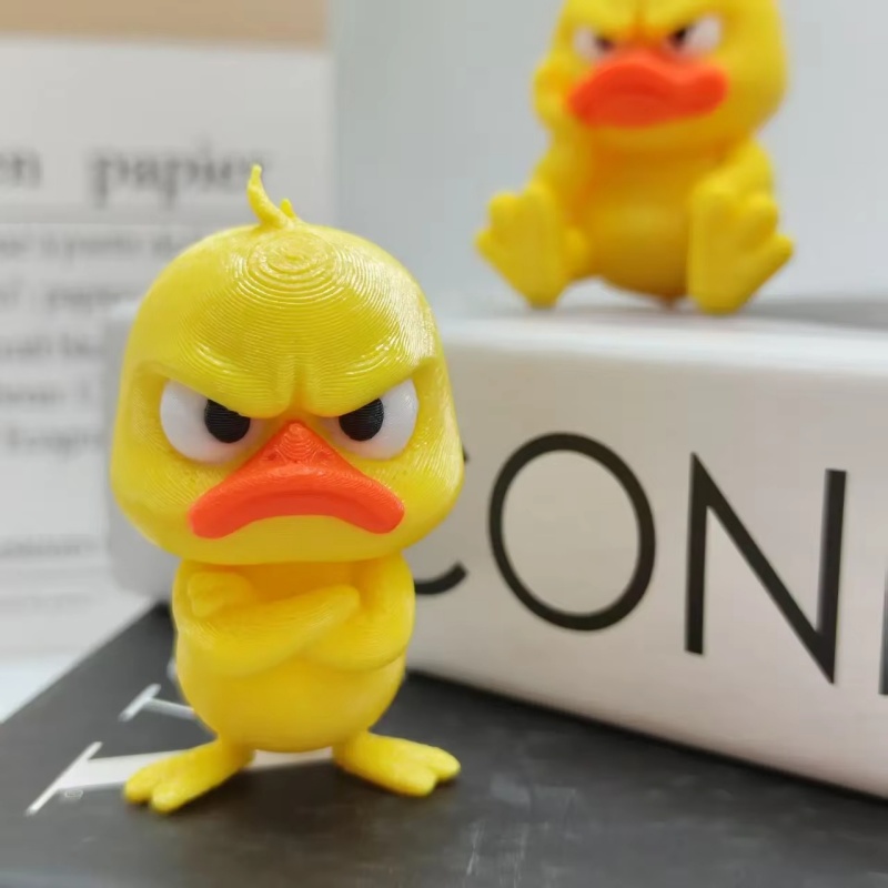3D Printing Angry Yellow Duck  - Art Craft Duck 评论和价格