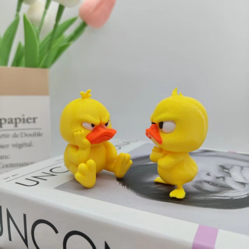 3D Printing Angry Yellow Duck  - Art Craft Duck 评论和价格