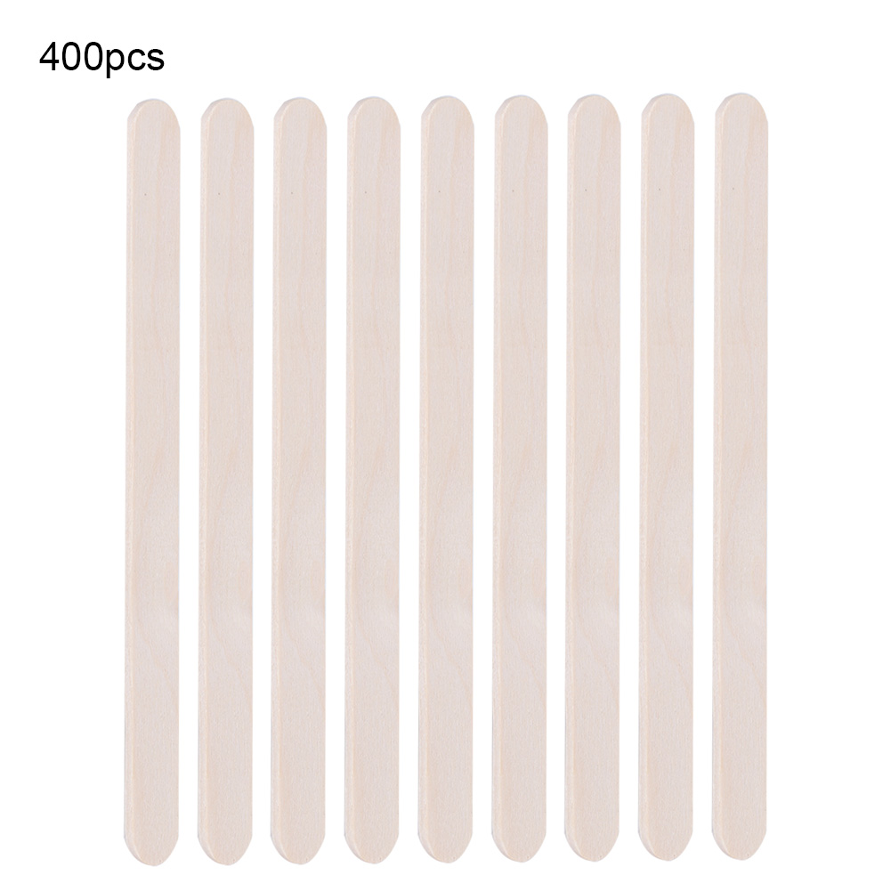 400PCS Wooden Ice Cream Sticks - Art Craft With Ice Cream Stick 评论和价格