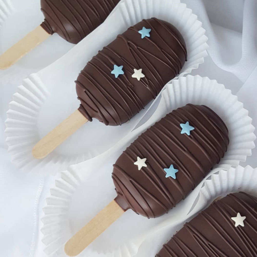 400PCS Wooden Ice Cream Sticks - Art Craft With Ice Cream Stick 评论和价格