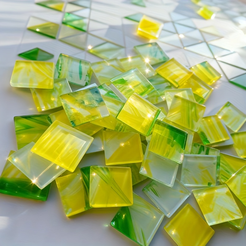 100g square mosaic pastoral st - Art Craft Optical 评论和价格