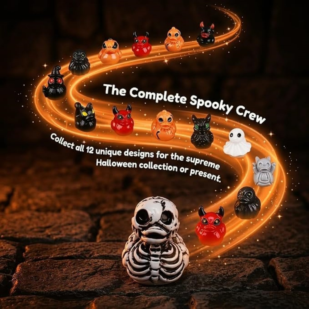 10/100pcs Halloween Mini Ducks - Art Craft Duck 评论和价格