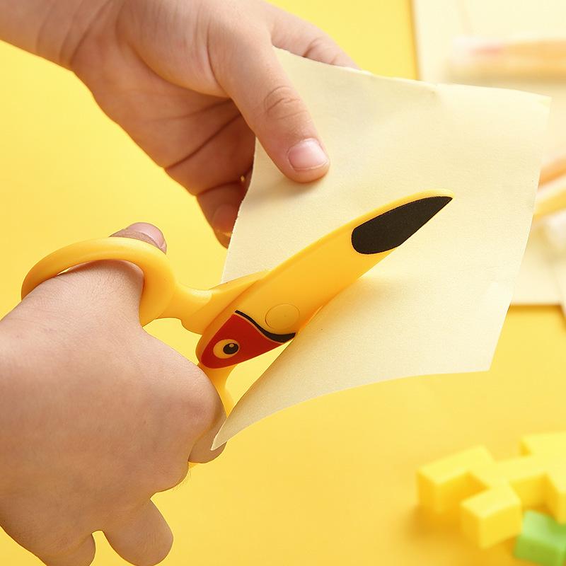 *3Pcs Kids Plastic Scissors Cu - Art Craft For Preschool 评论和价格