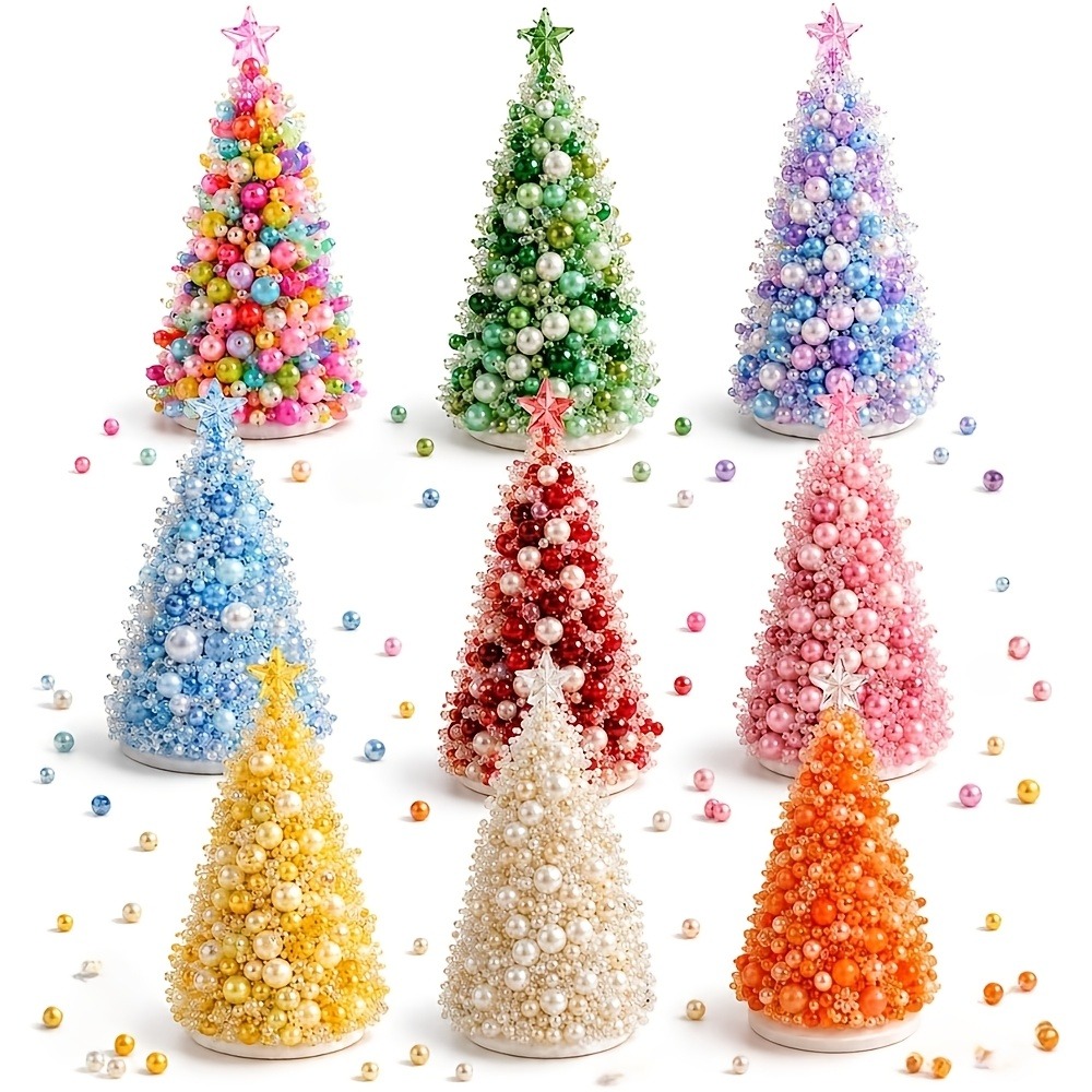 DIY Beaded Christmas Tree Kit, - Art Craft Kits For Kids 评论和价格