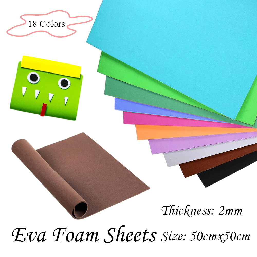 18 Colors 2mm Thick Colorful   - Art Craft Birthday Party 评论和价格