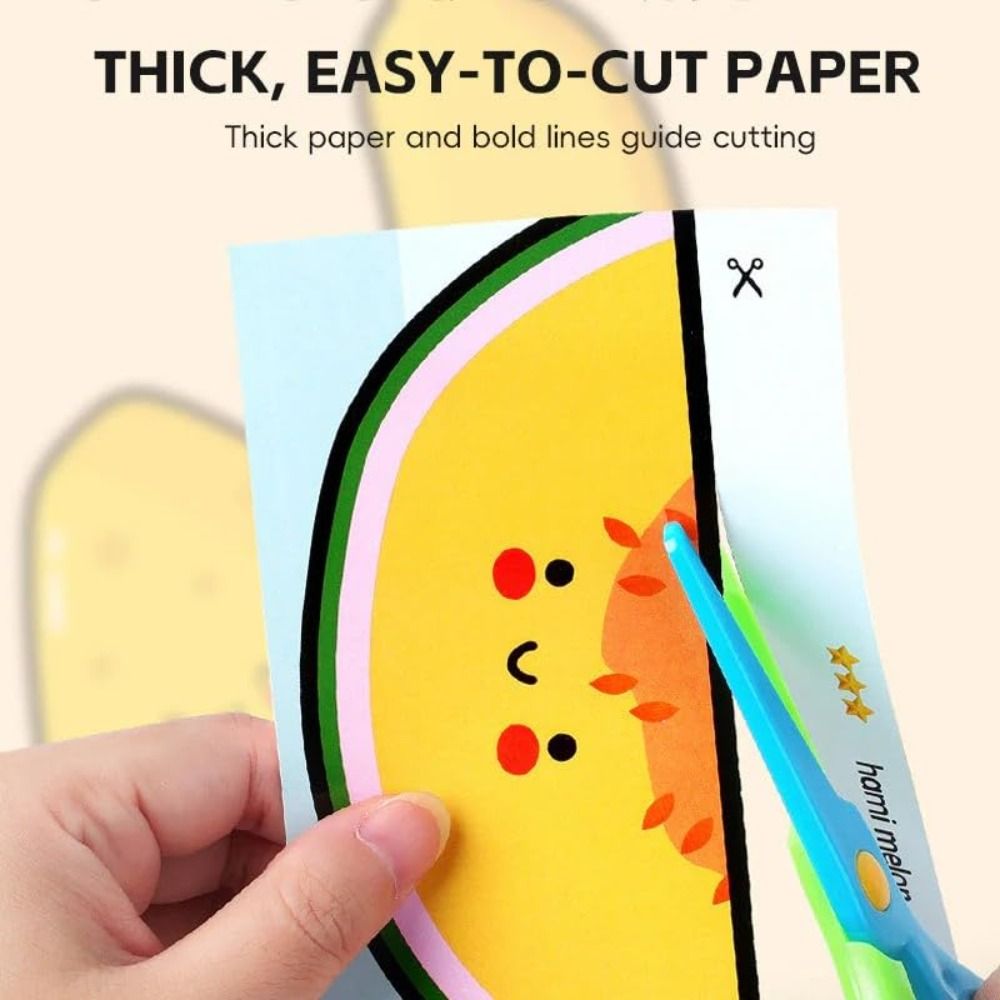 Safety Children Paper Cuttings - Art Craft For Preschool 评论和价格