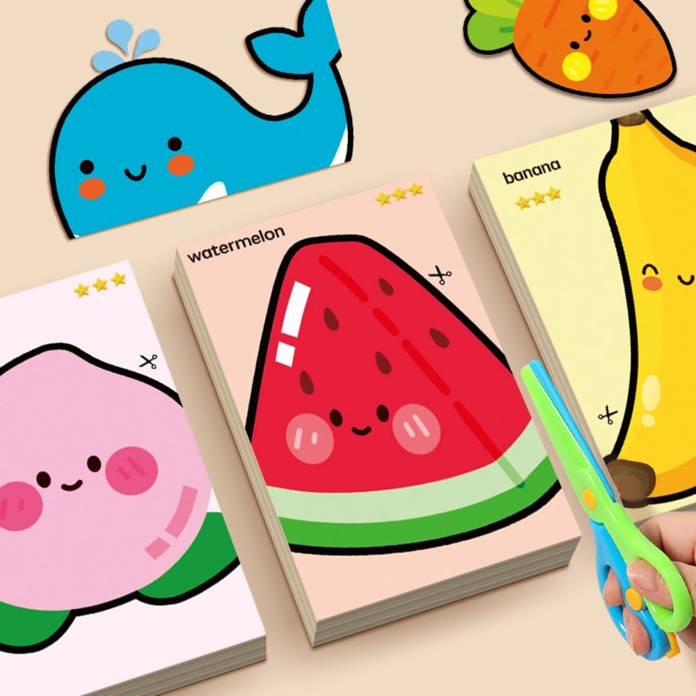 Safety Children Paper Cuttings - Art Craft For Preschool 评论和价格