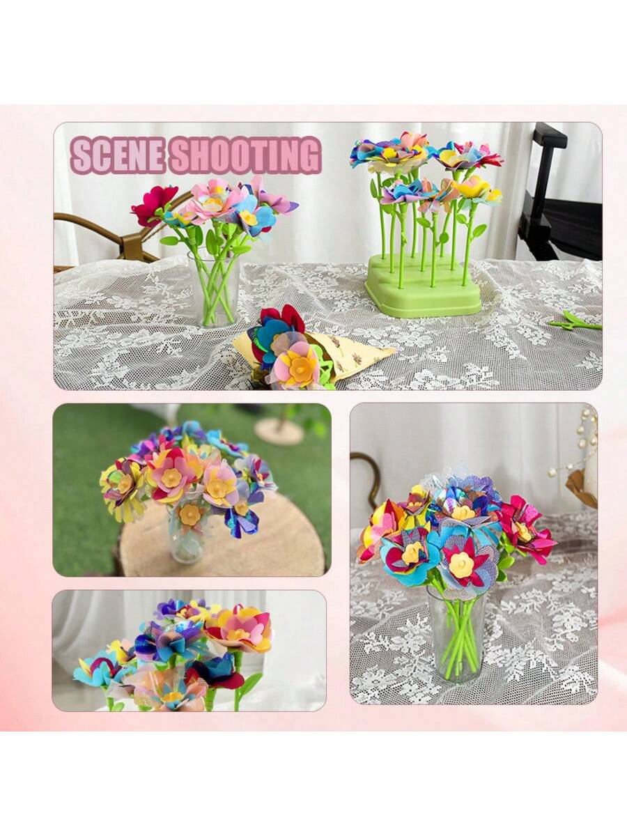 Kids Flower Craft Kit with Pre - Art Craft Kits For Kids 评论和价格