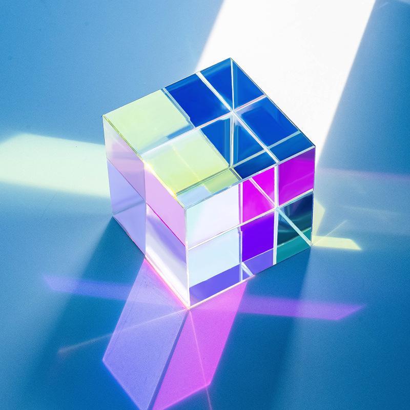 New！Mini K9 Crystal Prism Cube - Art Craft Optical 评论和价格