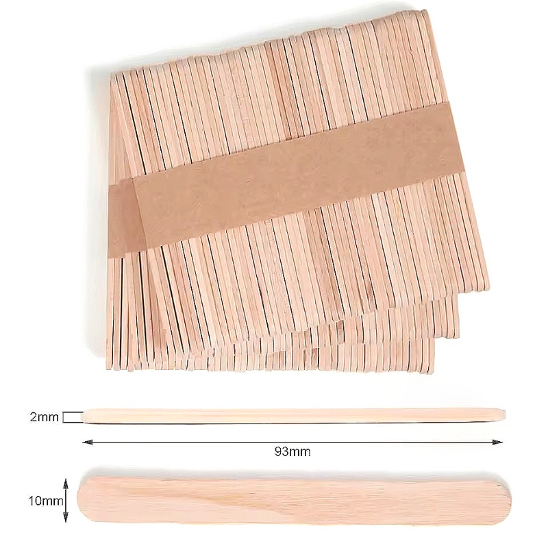 100pcs Ice Cream Popsicle Stic - Art Craft With Ice Cream Stick 评论和价格