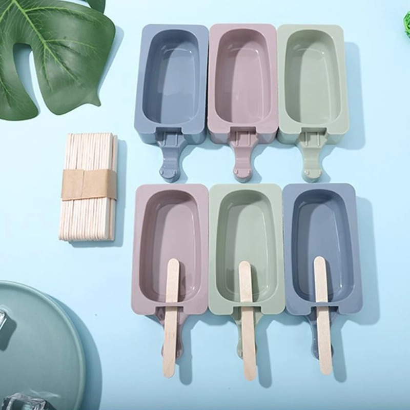  50/100Pcs Popsicle Sticks Pu - Art Craft With Ice Cream Stick 评论和价格
