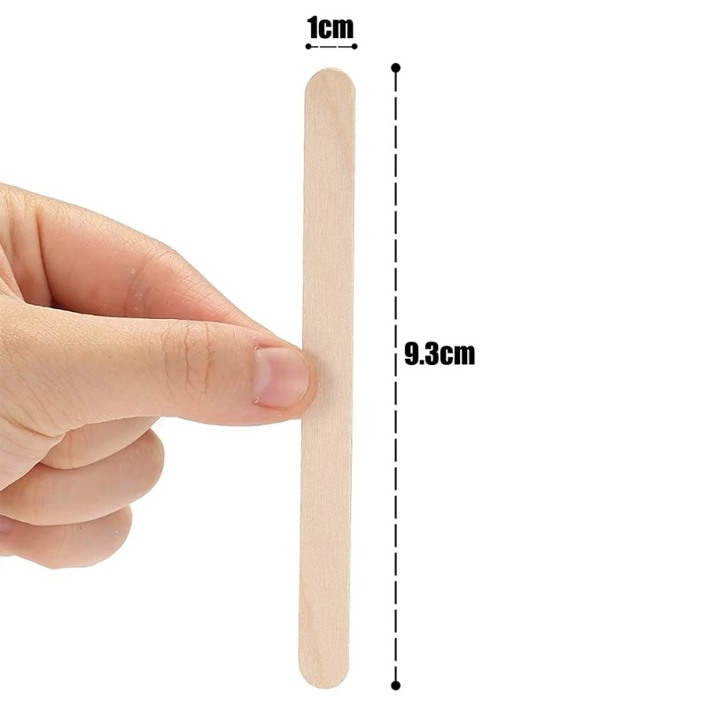  50/100Pcs Popsicle Sticks Pu - Art Craft With Ice Cream Stick 评论和价格