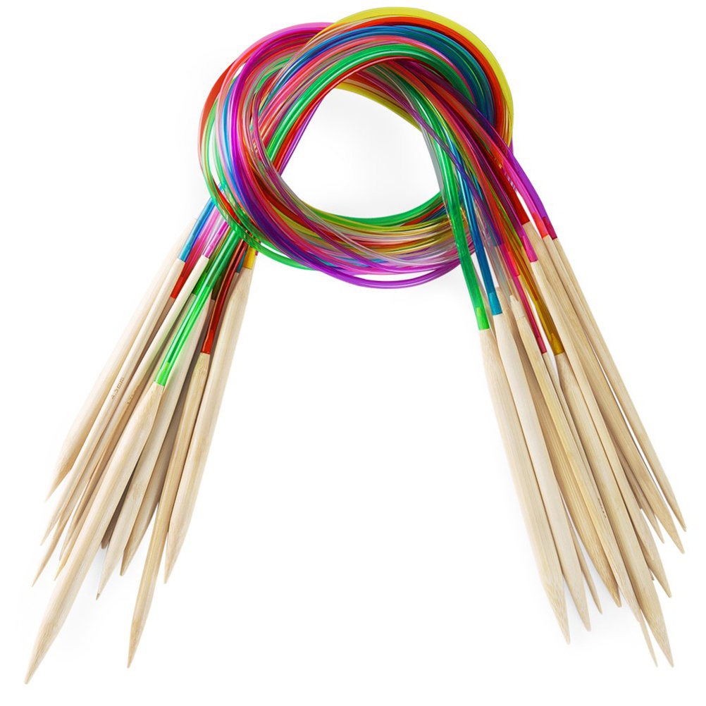 18 Size Circular Knitting Need - Knitting Needle Circular 评论和价格