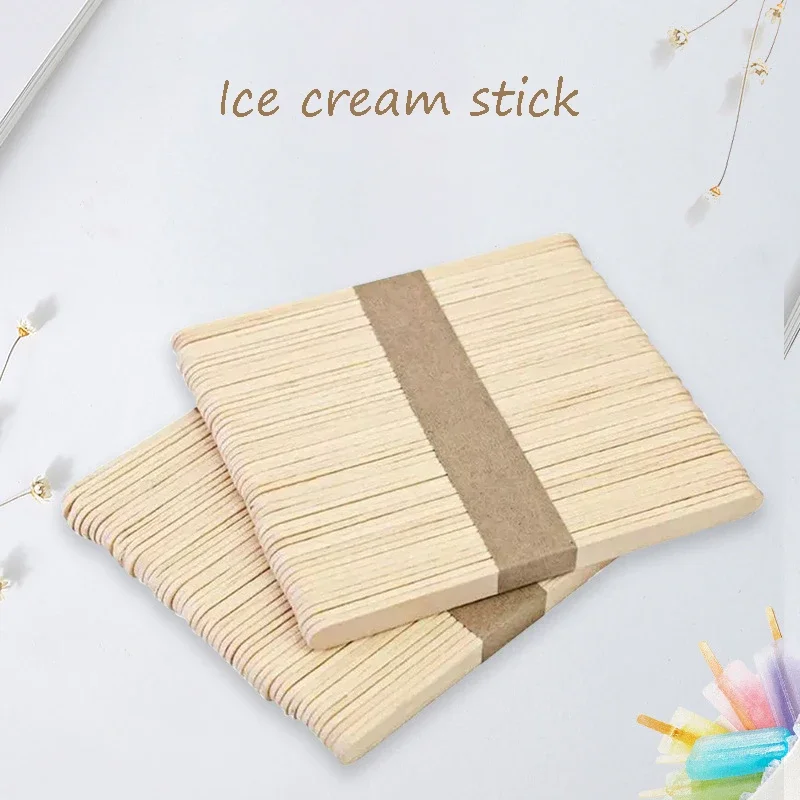 50pcs Ice Cream Popsicle Stick - Art Craft With Ice Cream Stick 评论和价格
