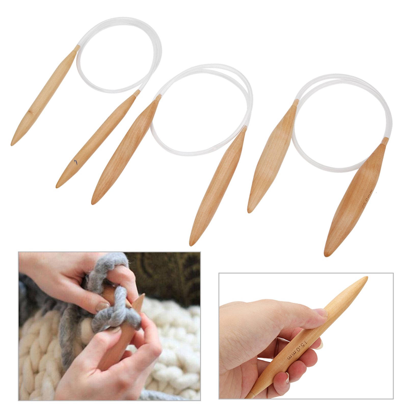 ZK20 Round Braided Needle Bamb - Knitting Needle Circular 评论和价格