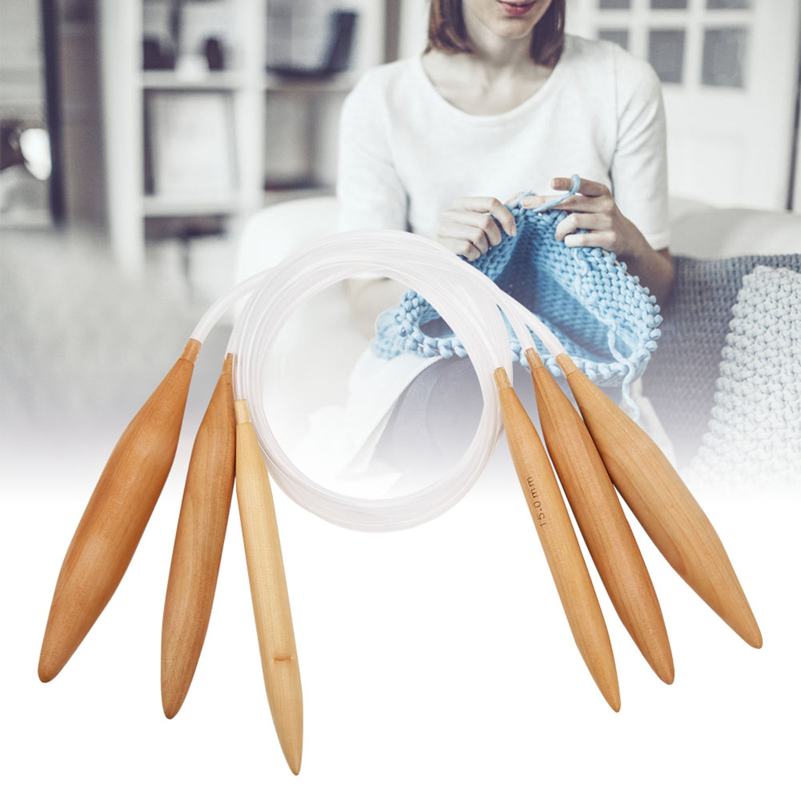 ZK20 Round Braided Needle Bamb - Knitting Needle Circular 评论和价格