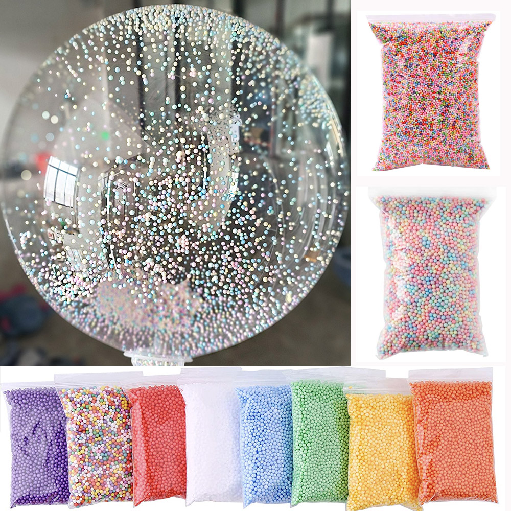 10g/100g 2.5-3mm Foam Beads Co - Art Craft Birthday Party 评论和价格