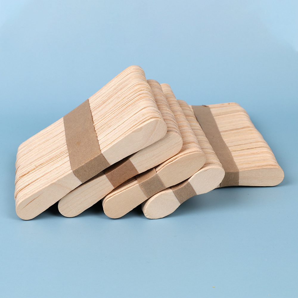 50/100pcs Natural Wood Ice Cre - Art Craft With Ice Cream Stick 评论和价格