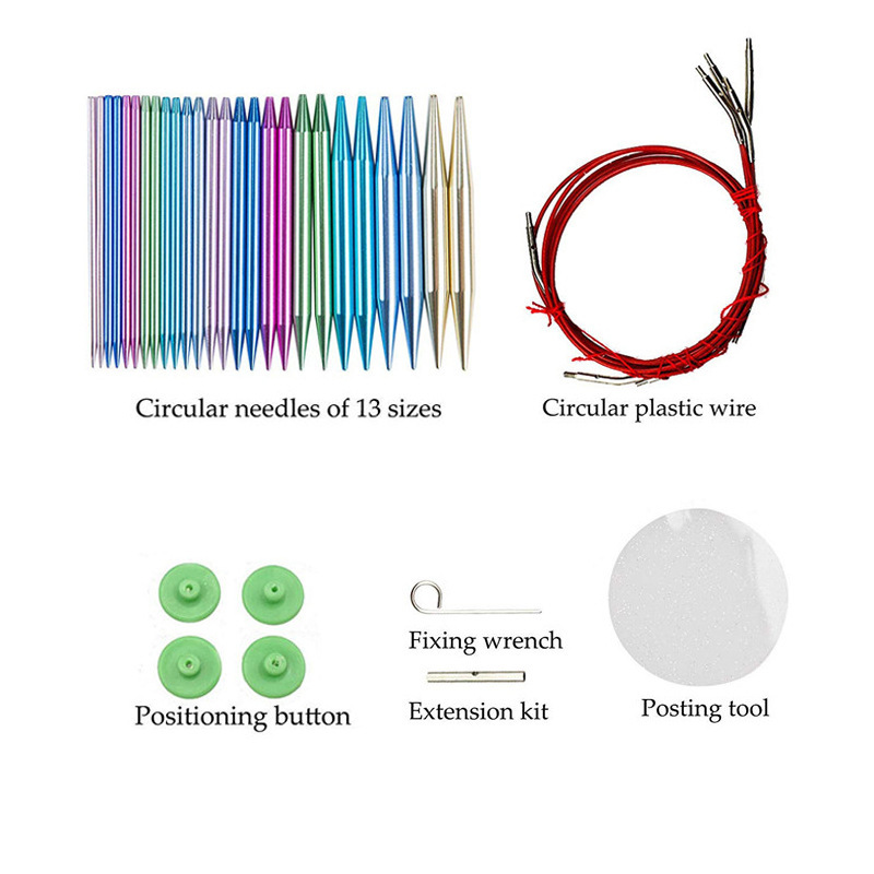 26 Pcs Circular Knitting Needl - Knitting Needle Circular 评论和价格