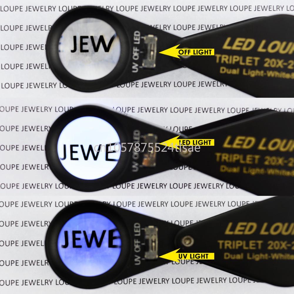 6 LED Light 20x Loupe 21mm Opt - Art Craft Optical 评论和价格